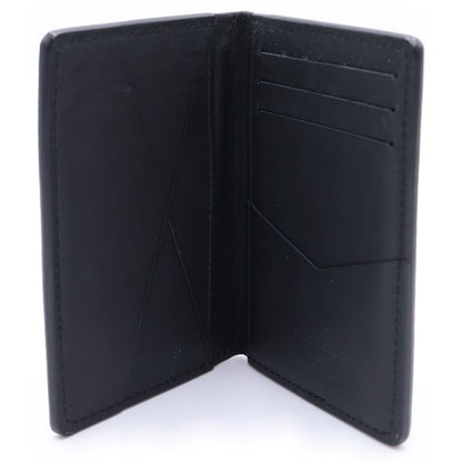 Louis Vuitton Aerogram Organizer Posh Leather Card Case Black — view 4