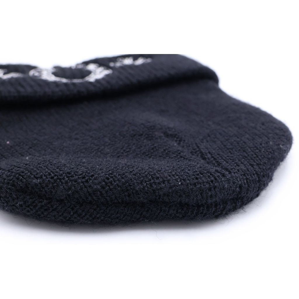 Chrome Hearts Wool Watch Cap CH Plus Horse Shoe Embroidered Knit Cap — view 6