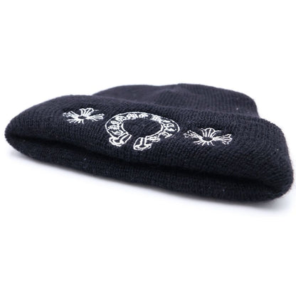 Chrome Hearts Wool Watch Cap CH Plus Horse Shoe Embroidered Knit Cap — view 5