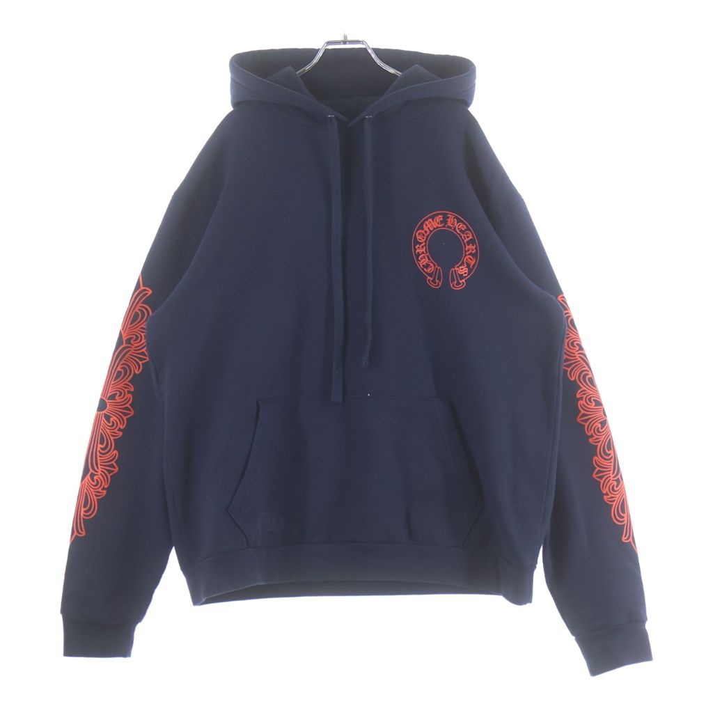 Chrome Hearts Sweatshirt HD Plvr Back Shoe Sleeve Floral Print Pullover Hoodie — view 2