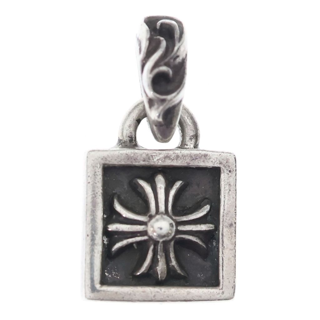 Chrome Hearts Framed CH Plus Charm Pendant Silver