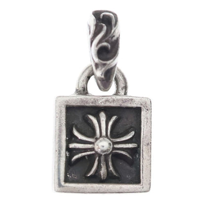 Chrome Hearts Framed CH Plus Charm Pendant Silver