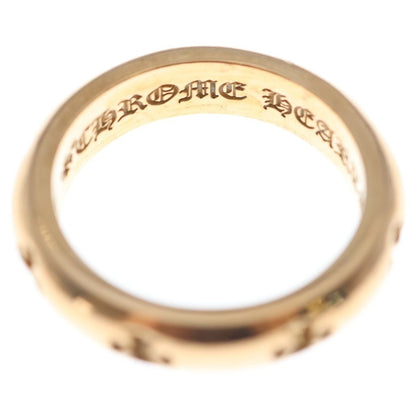 Chrome Hearts 22k Negative CH Plus Yellow Gold Ring — view 5