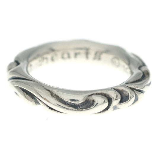 Chrome Hearts Scrl Band Scroll Ring Silver