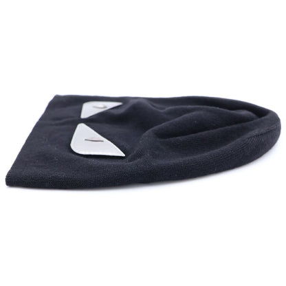 Fendi Monster Star Beanie Hat Black — view 4