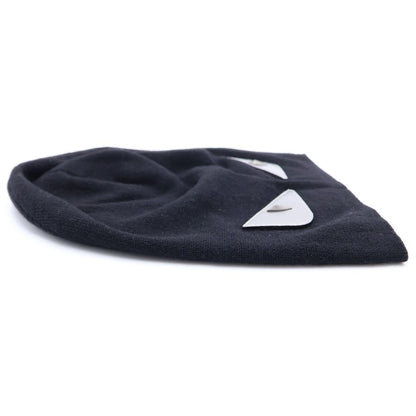 Fendi Monster Star Beanie Hat Black — view 3
