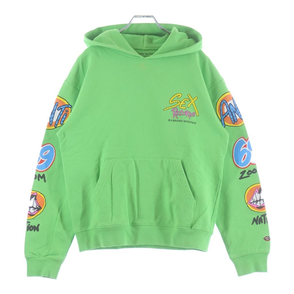 Chrome Hearts Matty Boy Ppo Sexrcd Grn HD Plvr Sex Records Print Hoodie Green — view 2