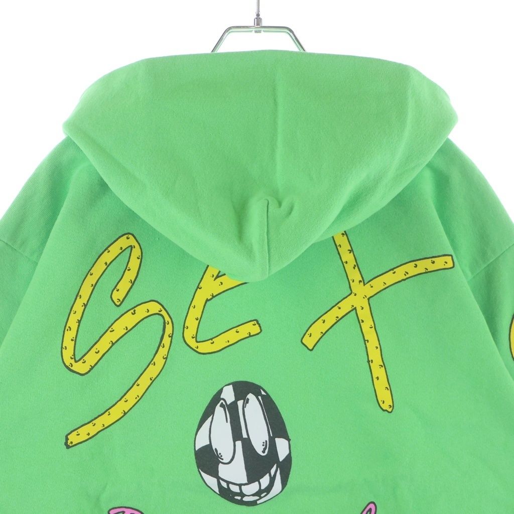Chrome Hearts Matty Boy Ppo Sexrcd Grn HD Plvr Sex Records Print Hoodie Green — view 4