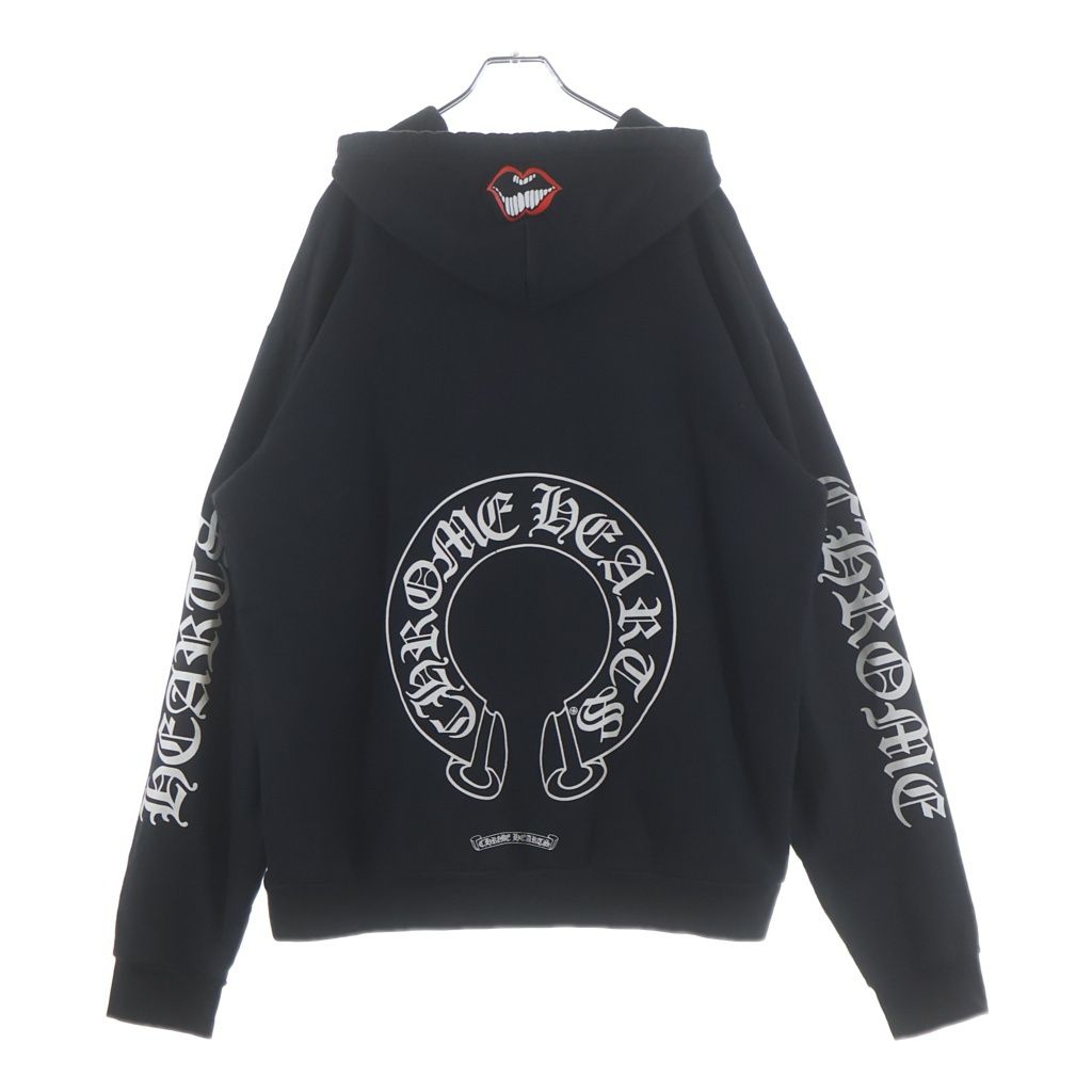 Chrome Hearts Matty Boy Chomper Horseshoe Hoodie Boy Pullover Sweatshirt Black