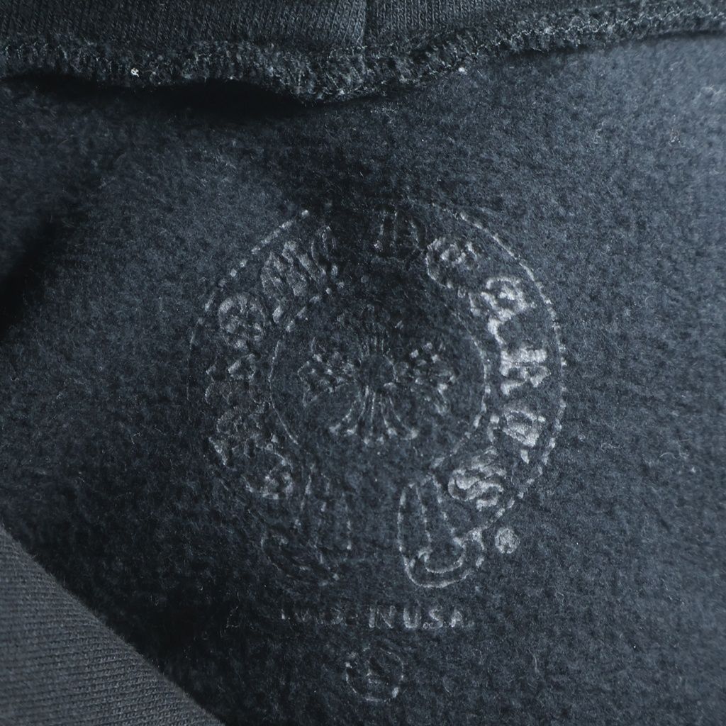 Chrome Hearts Matty Boy Chomper Horseshoe Hoodie Boy Pullover Sweatshirt Black — view 7