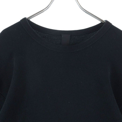 Chrome Hearts Not Cotton Long Sleeve Top Long T-Shirt Black with Cross Patch — view 3