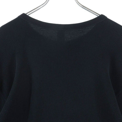 Chrome Hearts Not Cotton Long Sleeve Top Long T-Shirt Black with Cross Patch — view 4
