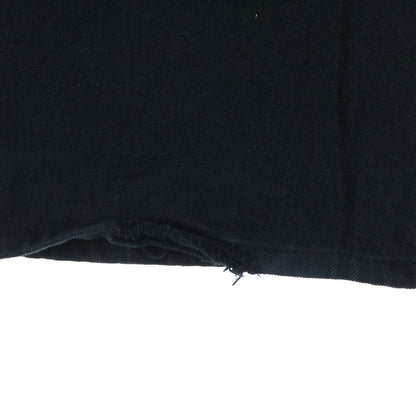 Chrome Hearts Dnm Pants Crs Btn Cross Ball Button Flare Denim Black — view 6