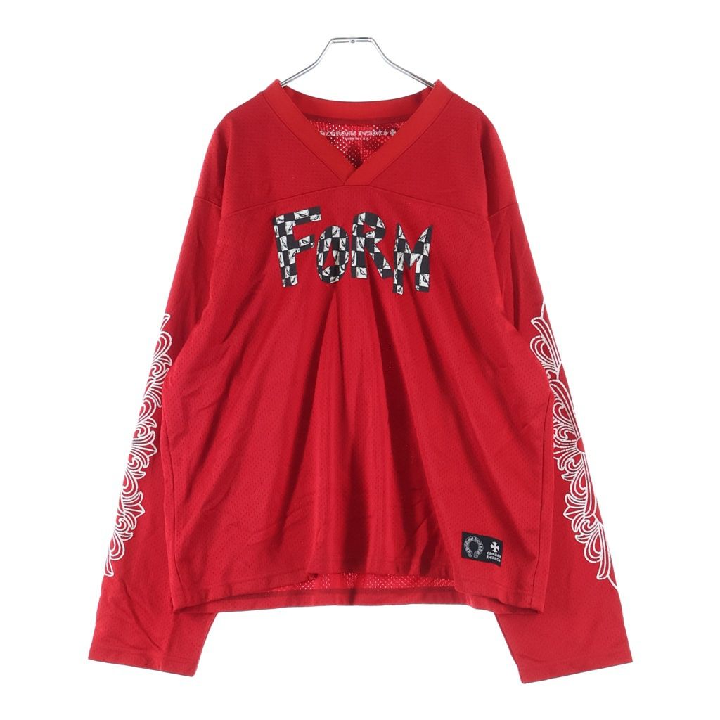 Chrome Hearts Mesh Warm UP Jersey CH Printed Long Sleeve Top — view 2