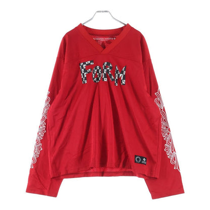 Chrome Hearts Mesh Warm UP Jersey CH Printed Long Sleeve Top — view 2