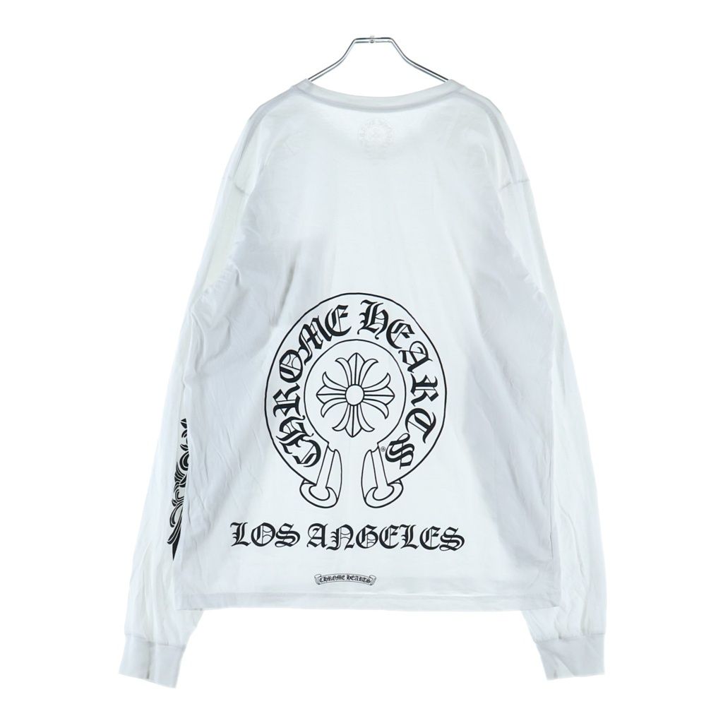 Chrome Hearts Flrl Crs Horseshoe L S Los Angeles Exclusive Backhoe Sushi Sleeve