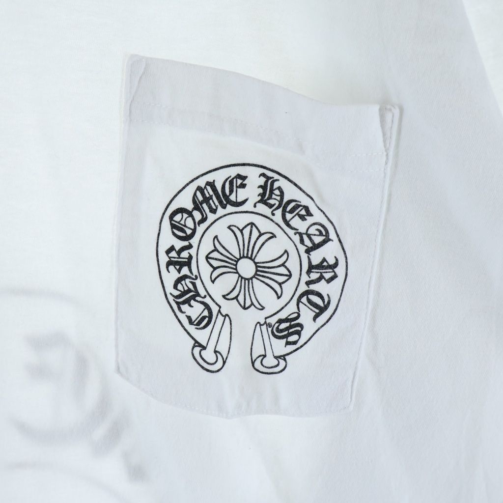 Chrome Hearts Flrl Crs Horseshoe L S Los Angeles Exclusive Backhoe Sushi Sleeve — view 5