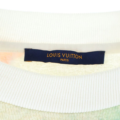 Louis Vuitton Monogram Water Color Giant Crew Neck Sweatshirt White Multicolor — view 6