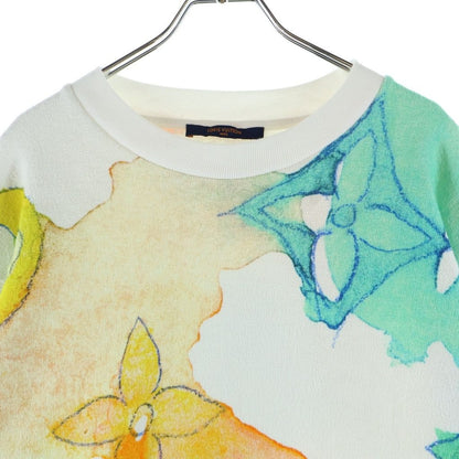 Louis Vuitton Monogram Water Color Giant Crew Neck Sweatshirt White Multicolor — view 3
