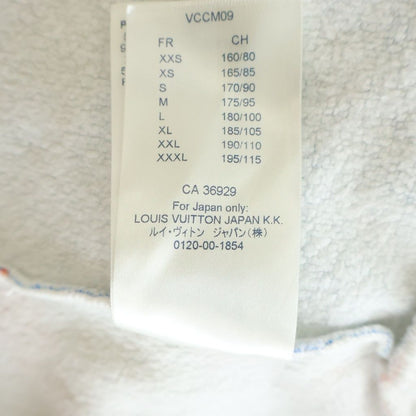 Louis Vuitton Monogram Water Color Giant Crew Neck Sweatshirt White Multicolor — view 8
