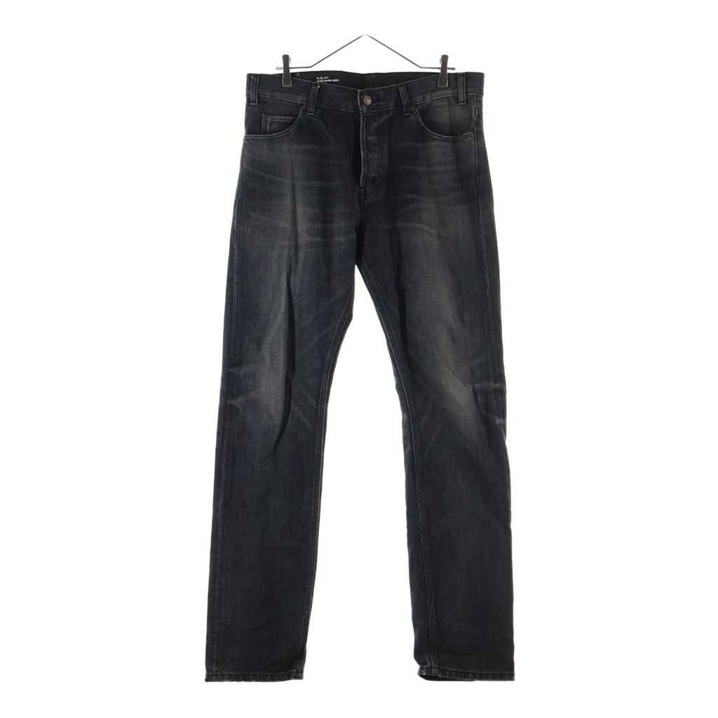 Celine Lou Jeans Button Fly Denim Pants Black