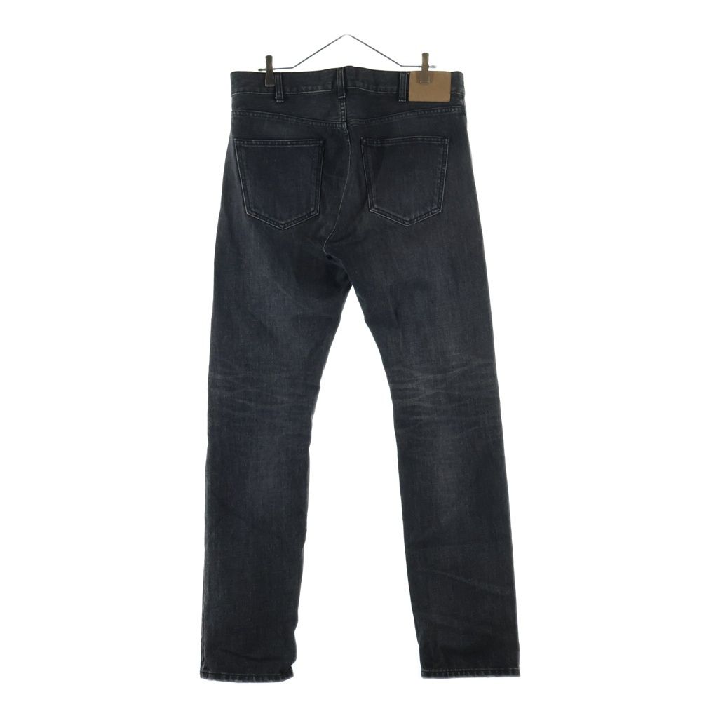 Celine Lou Jeans Button Fly Denim Pants Black — view 2