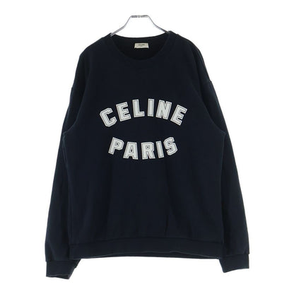 Celine Sweatshirt Shirt Black Center Logo