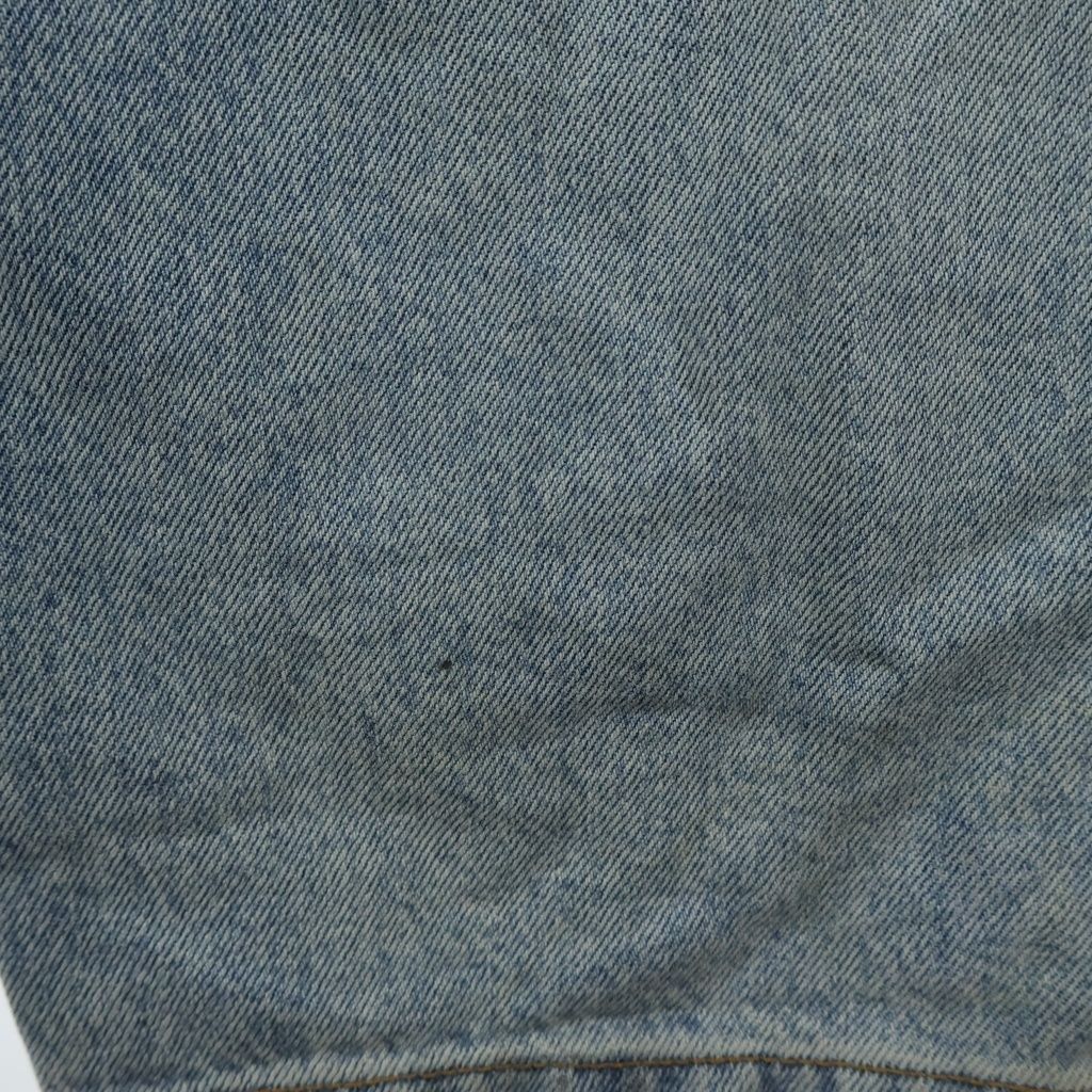 Balenciaga Pull Up Wide Baggy Denim Pants Blue #xs — view 6