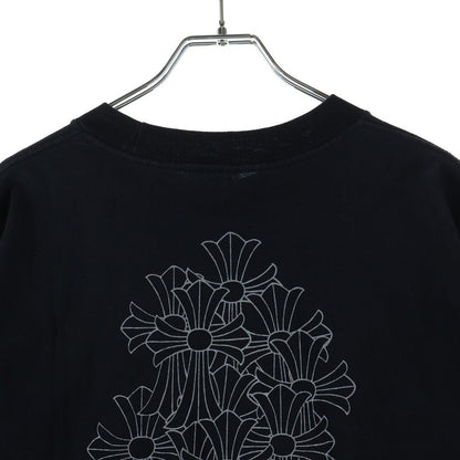 Chrome Hearts Vintage S Tee Back Cemetery Cross Horse Shoe Chest Pocket Print — view 4