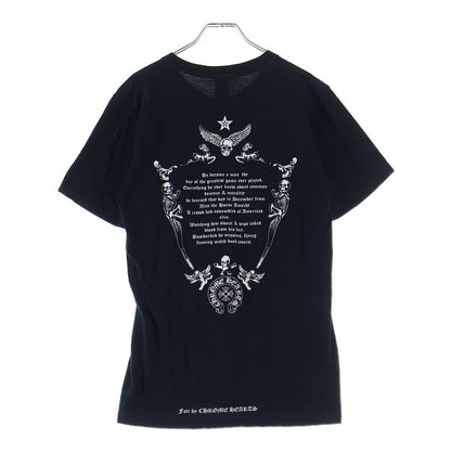 Chrome Hearts Foti Star Cles Taring Print Short Sleeve T-Shirt Black