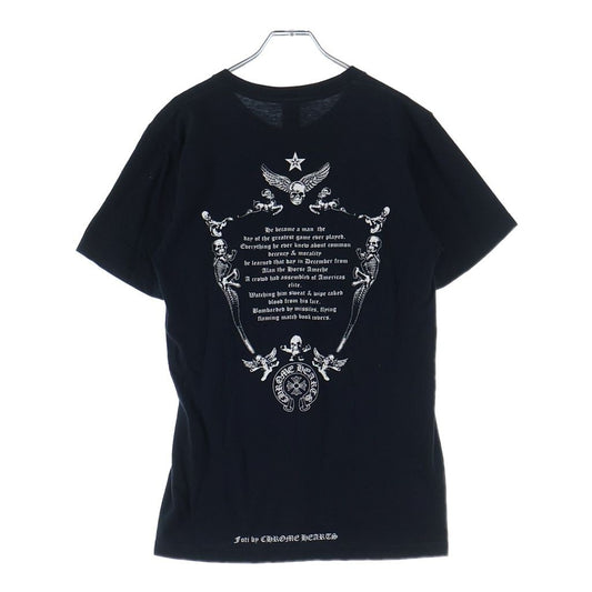 Chrome Hearts Foti Star Cles Taring Print Short Sleeve T-Shirt Black