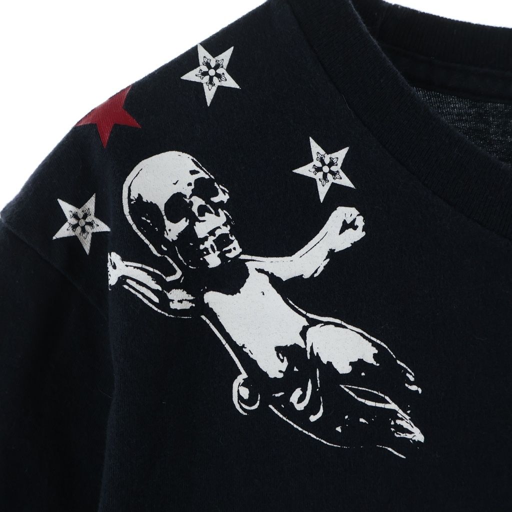 Chrome Hearts Foti Star Cles Taring Print Short Sleeve T-Shirt Black — view 5