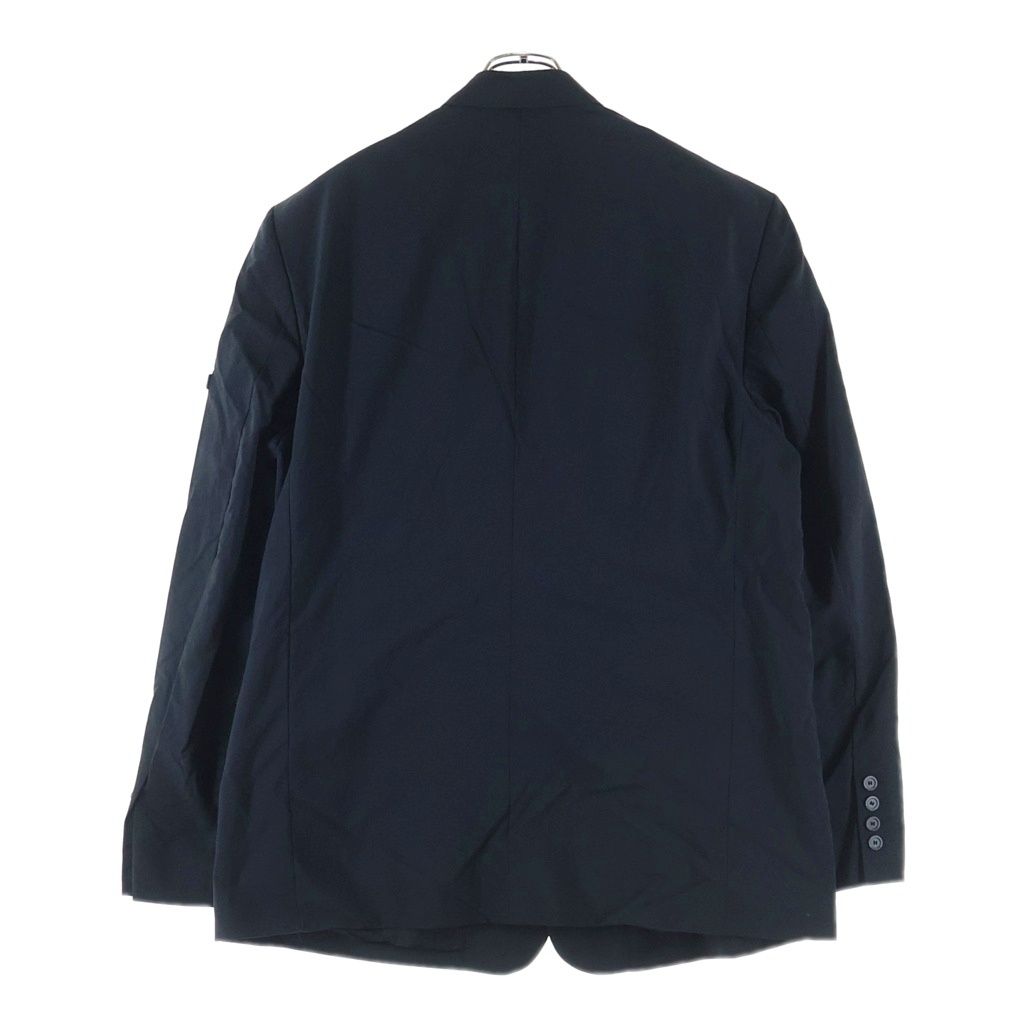 Balenciaga Nylon Oversize Blazer Tailored Jacket Navy — view 2