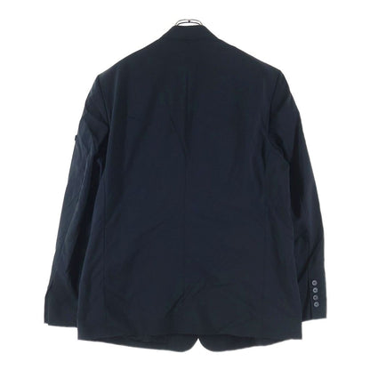 Balenciaga Nylon Oversize Blazer Tailored Jacket Navy — view 2