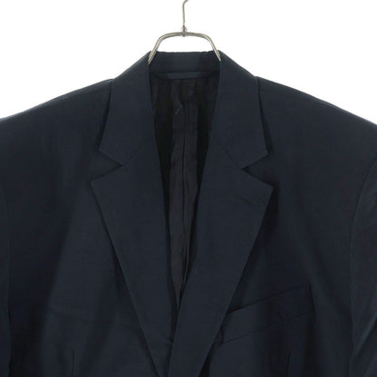 Balenciaga Nylon Oversize Blazer Tailored Jacket Navy — view 3