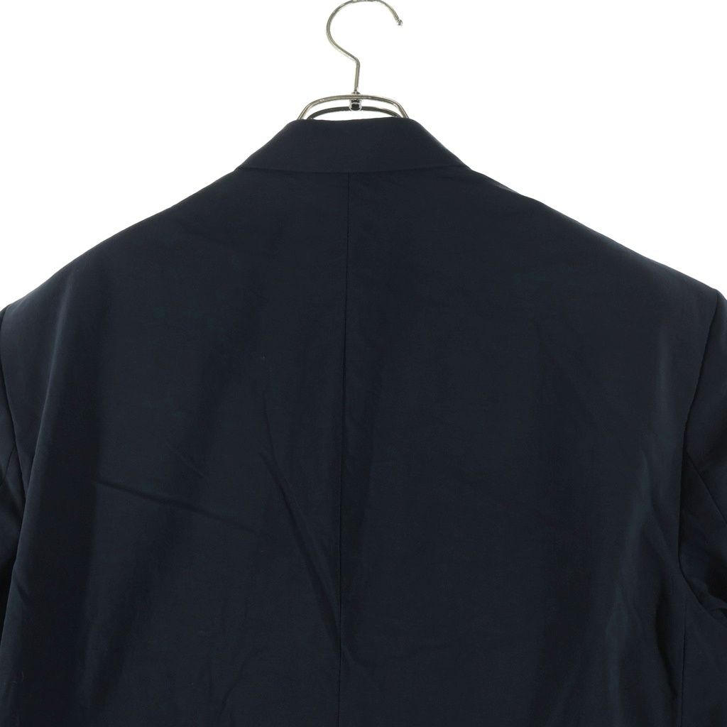 Balenciaga Nylon Oversize Blazer Tailored Jacket Navy — view 4