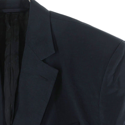 Balenciaga Nylon Oversize Blazer Tailored Jacket Navy — view 5