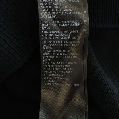 Balenciaga Diy Mrtal Logo Print Cotton Knit Sweater Black — view 7