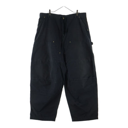 Balenciaga Double Knee Painter Baggy Pants Black