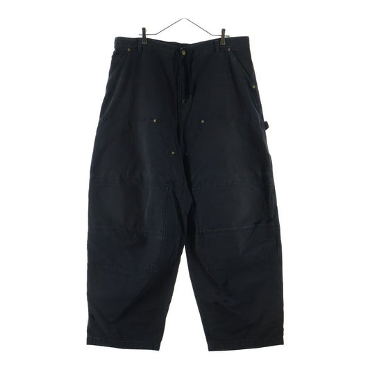 Balenciaga Double Knee Painter Baggy Pants Black