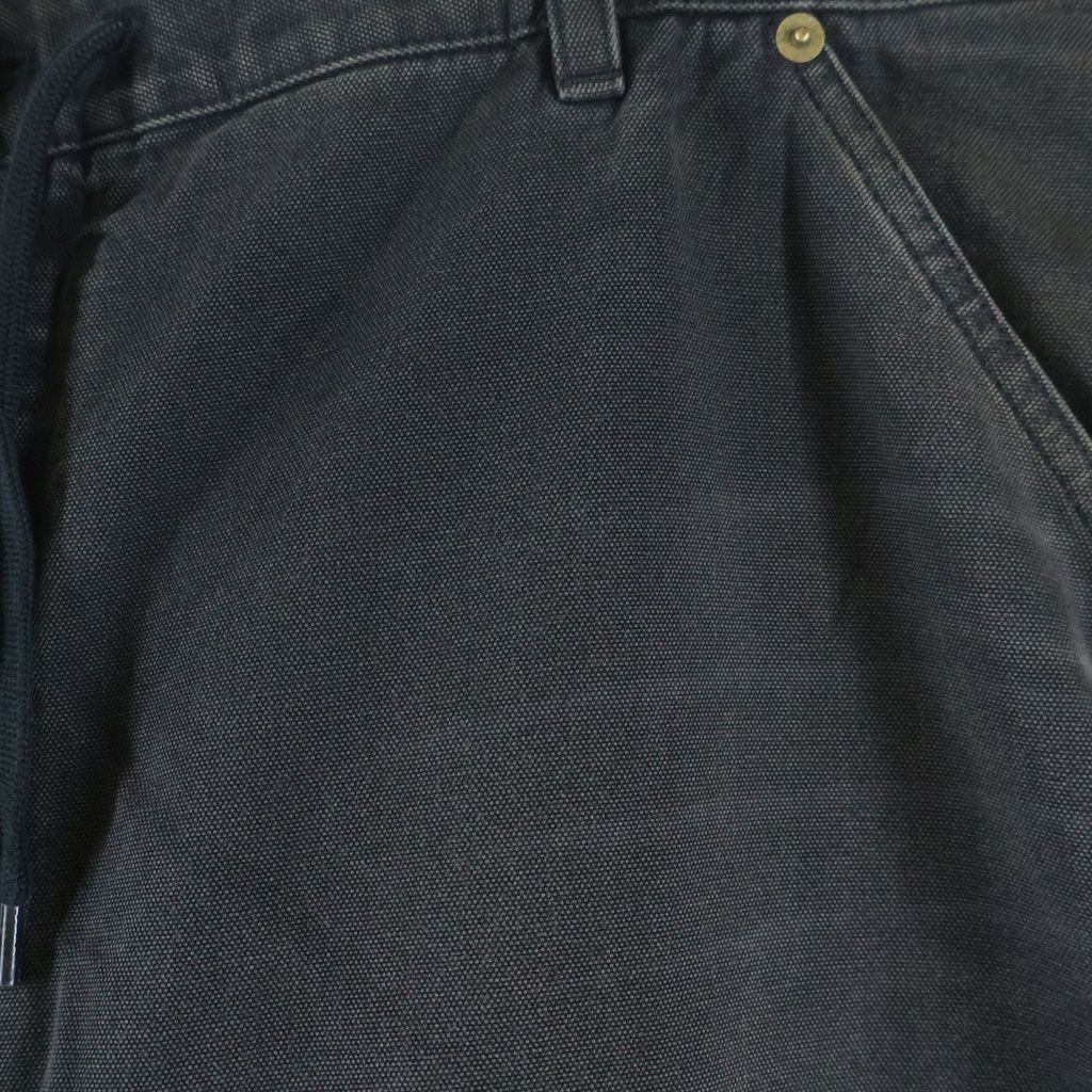 Balenciaga Double Knee Painter Baggy Pants Black — view 4