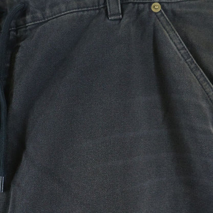 Balenciaga Double Knee Painter Baggy Pants Black — view 4