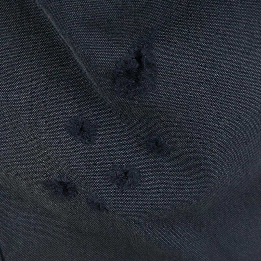 Balenciaga Double Knee Painter Baggy Pants Black — view 5