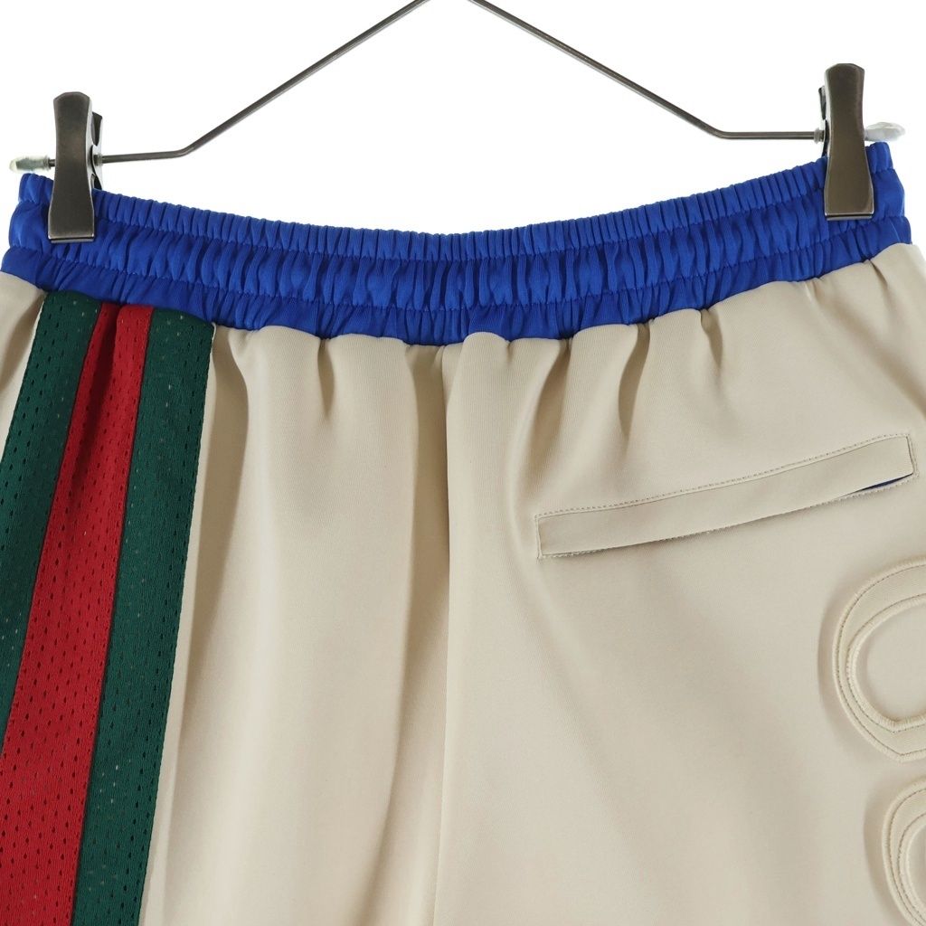 Gucci Side Sherry Line Drawstring Shorts Beige — view 4