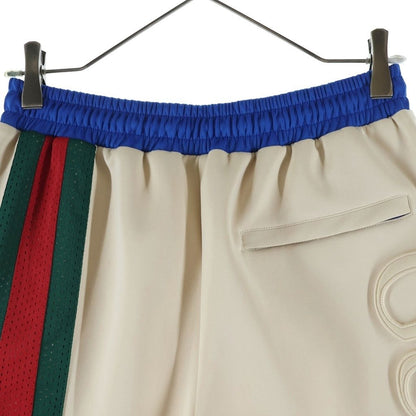 Gucci Side Sherry Line Drawstring Shorts Beige — view 4