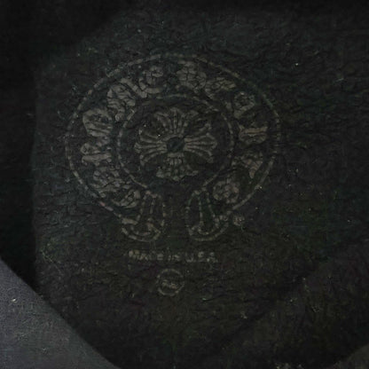 Chrome Hearts Stencil Hoodie Print Pullover Black — view 7