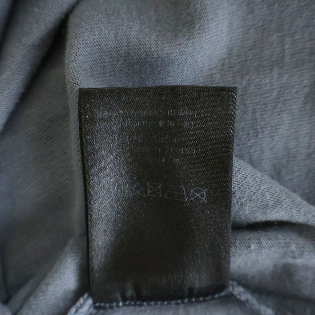 Balenciaga Real Front Crew Neck Short Sleeve T-Shirt Gray — view 7