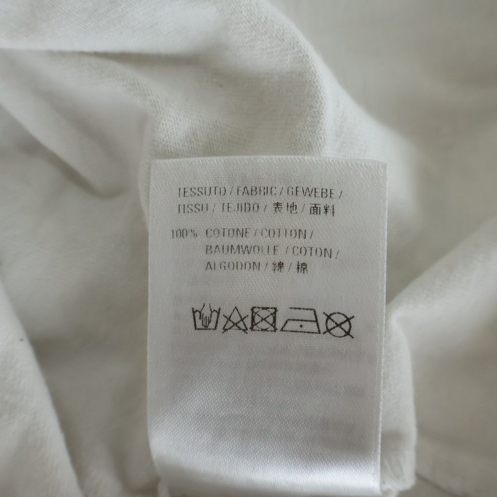 Balenciaga BB Logo Print Crew Neck Short Sleeve T-Shirt White — view 7