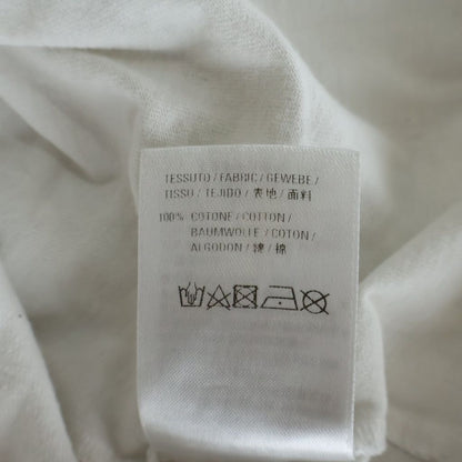 Balenciaga BB Logo Print Crew Neck Short Sleeve T-Shirt White — view 7