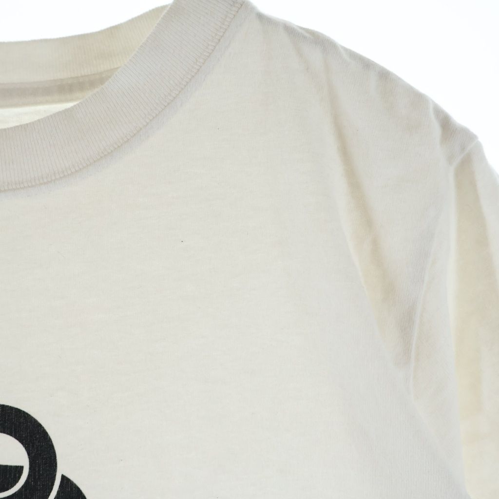 Balenciaga BB Logo Print Crew Neck Short Sleeve T-Shirt White — view 4